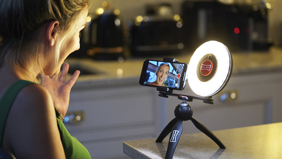 Iluminación profesional para vídeo y vlogging